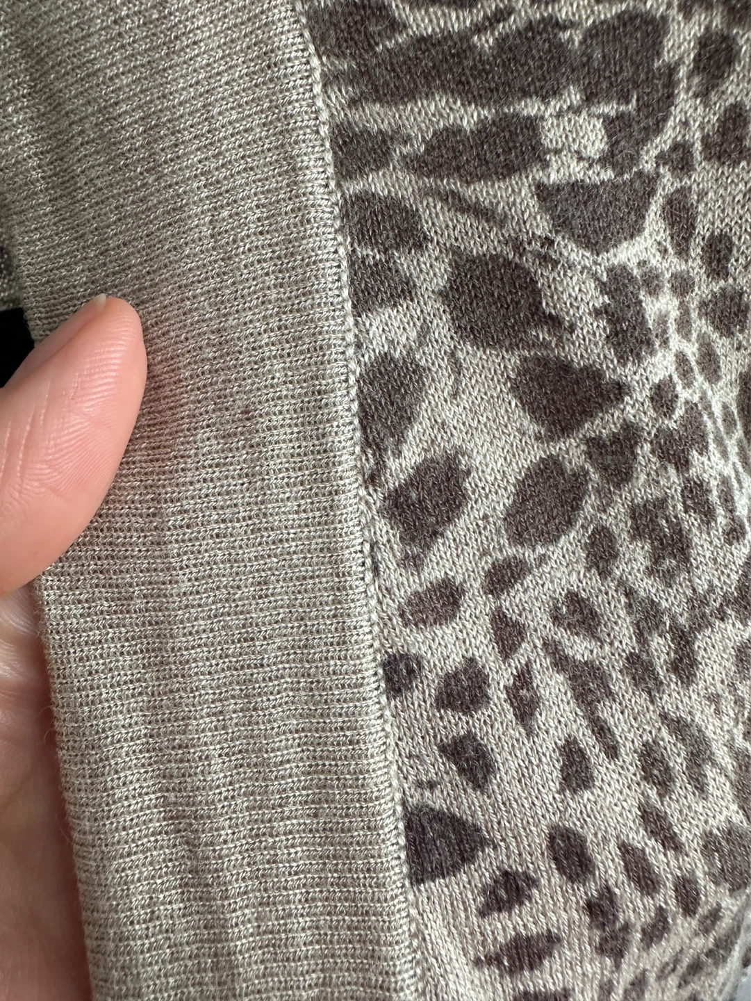 Women's Leopard Print Cardigan S - photo 2
