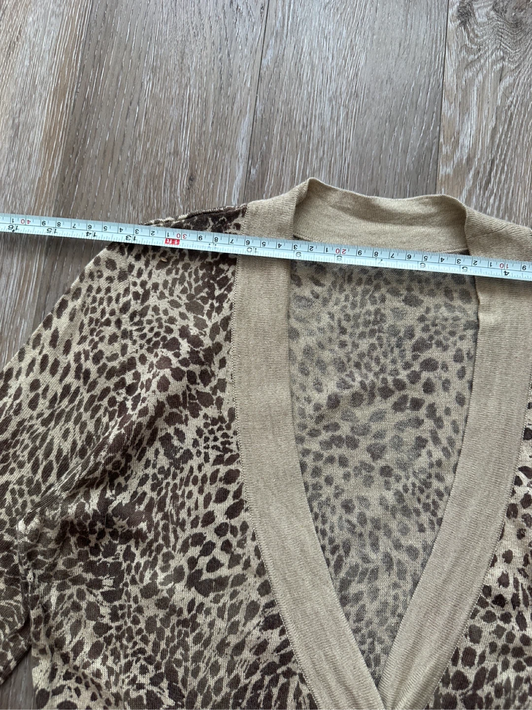 Women's Leopard Print Cardigan S - photo 5