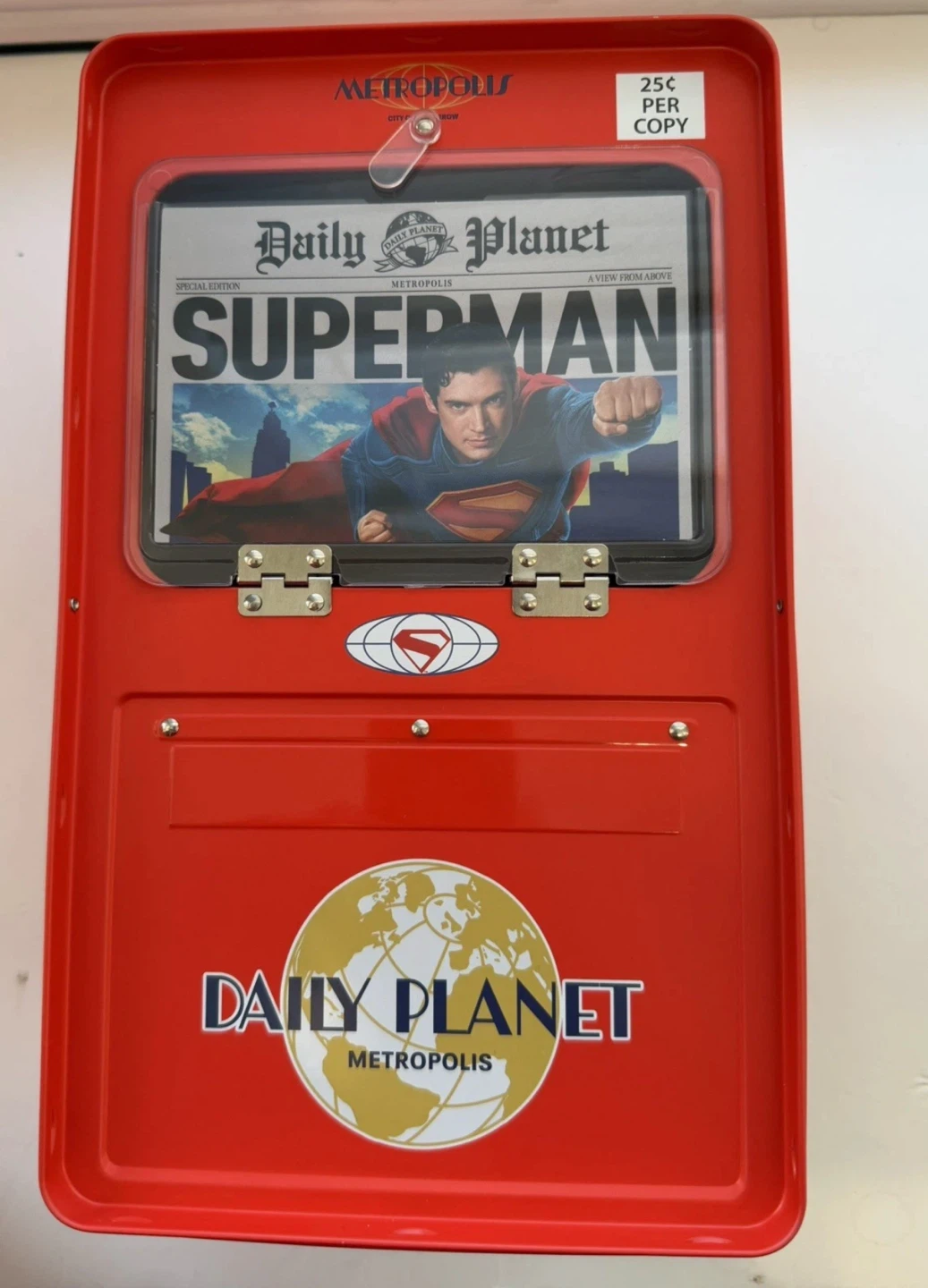 Superman Daily Planet Tin Box