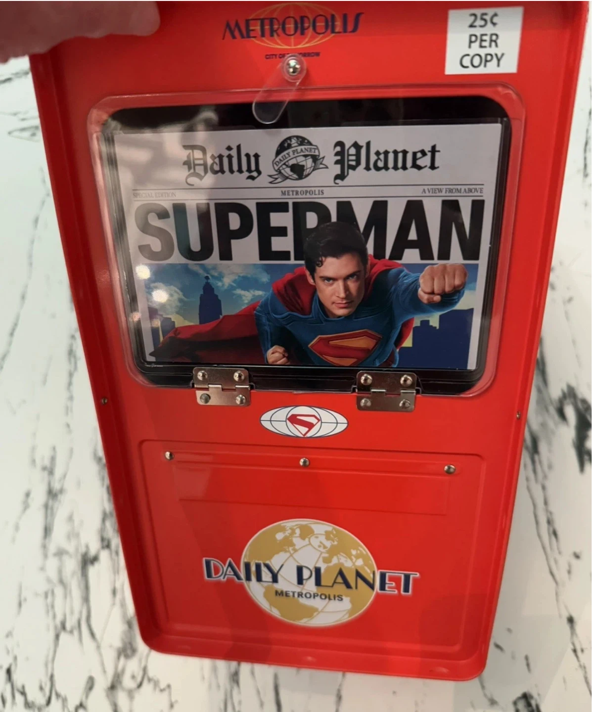 Superman Daily Planet Tin Box - photo 2