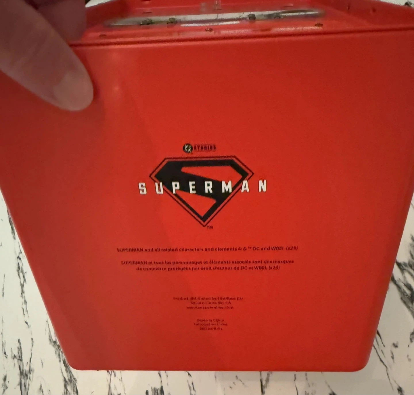 Superman Daily Planet Tin Box - photo 3