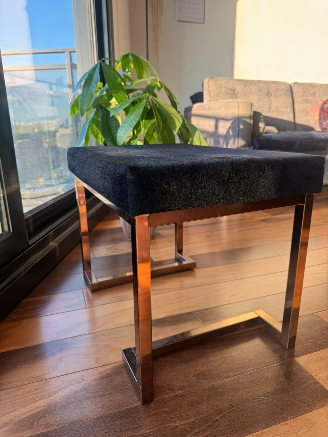 Black Asthetic Stool - photo 3
