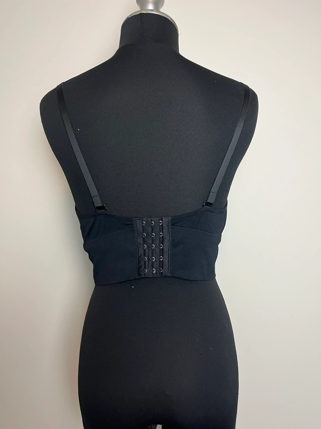 Black Bandeau Bra Top - photo 2