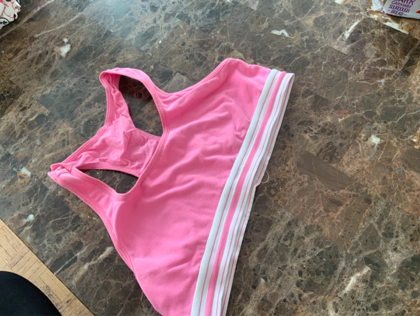 Pink Athletic Tank Top