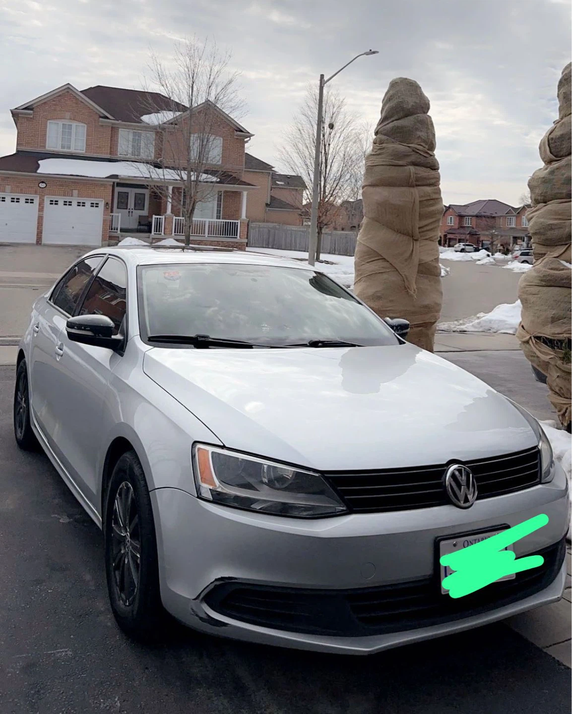 Silver Volkswagen Jetta 2013 2.0 4 DR - photo 4