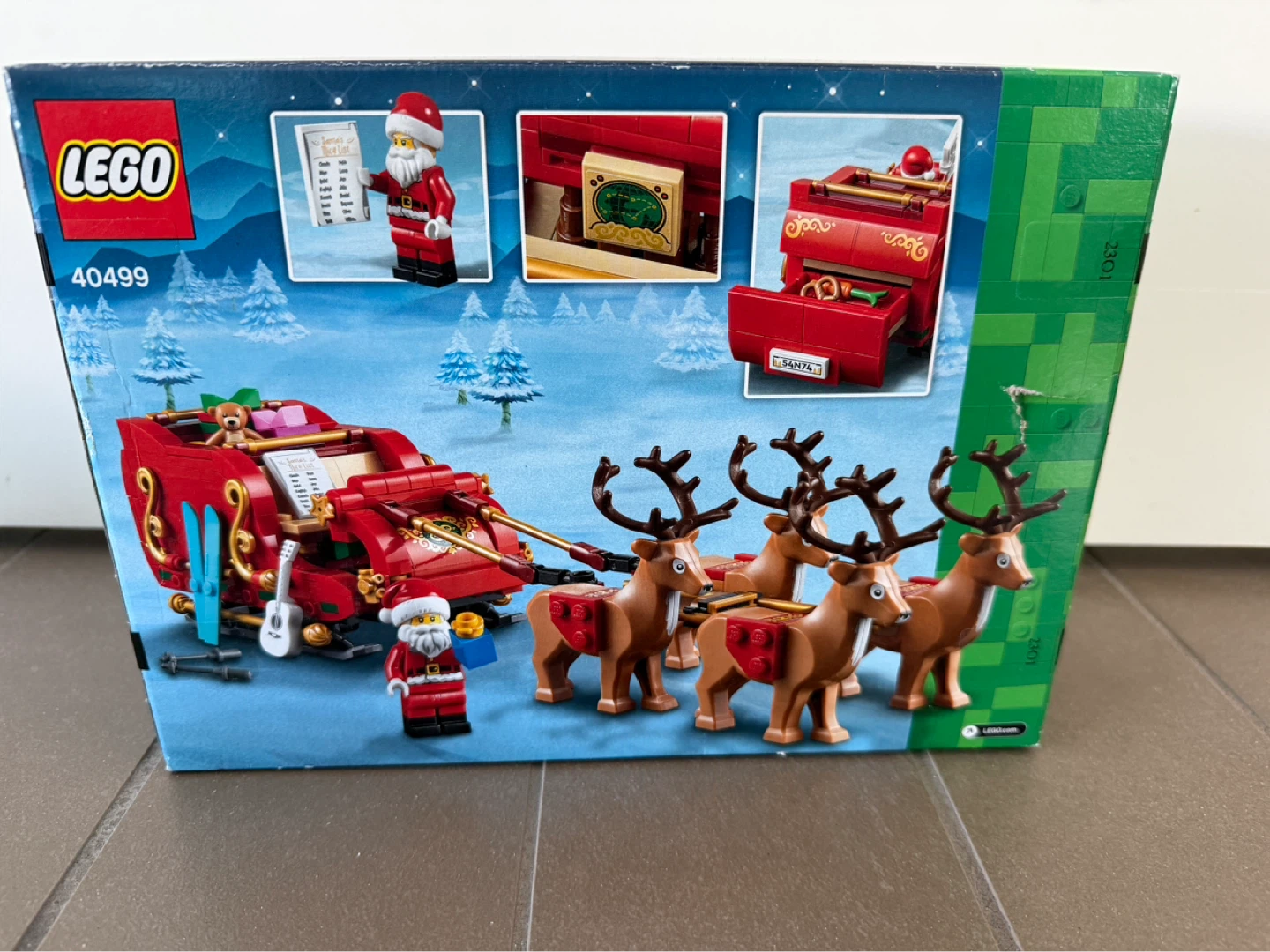 LEGO 40499 Santa's Sleigh - photo 2