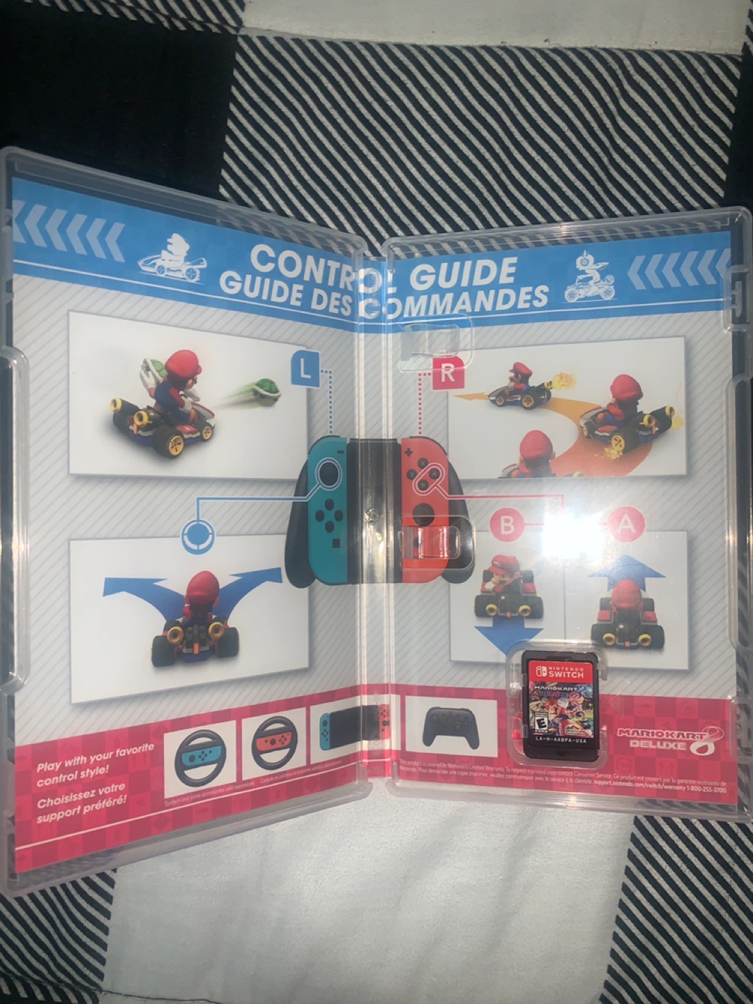 Nintendo Switch Mario Kart 8 Deluxe Game - photo 2