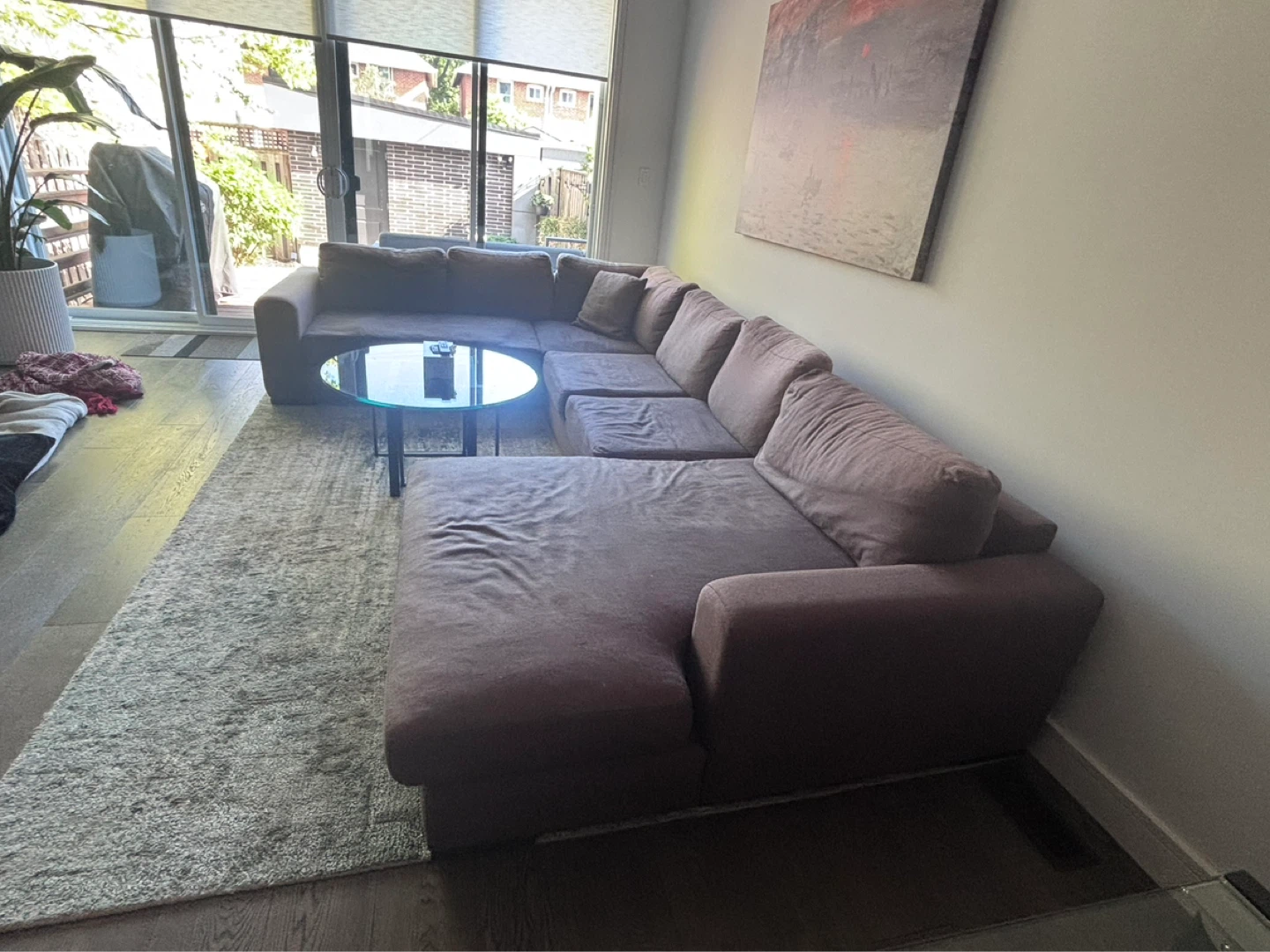 U-shaped Sectional Sofa - photo 4