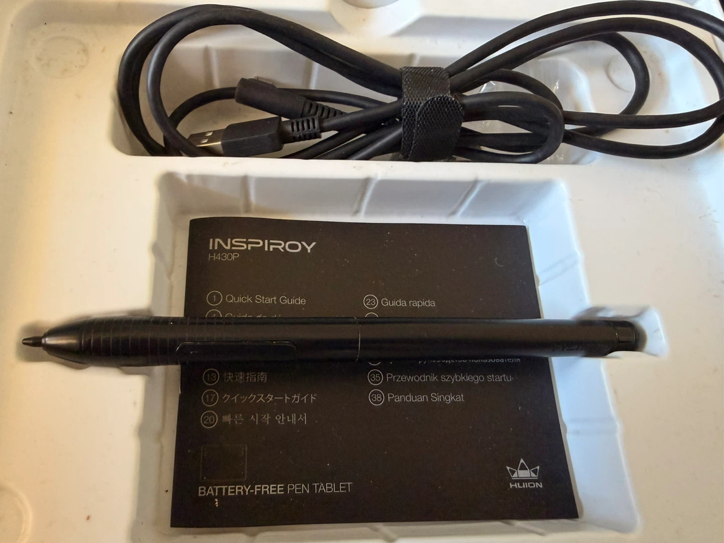 Huion Inspiroy H430P Battery-Free Pen Tablet - photo 4