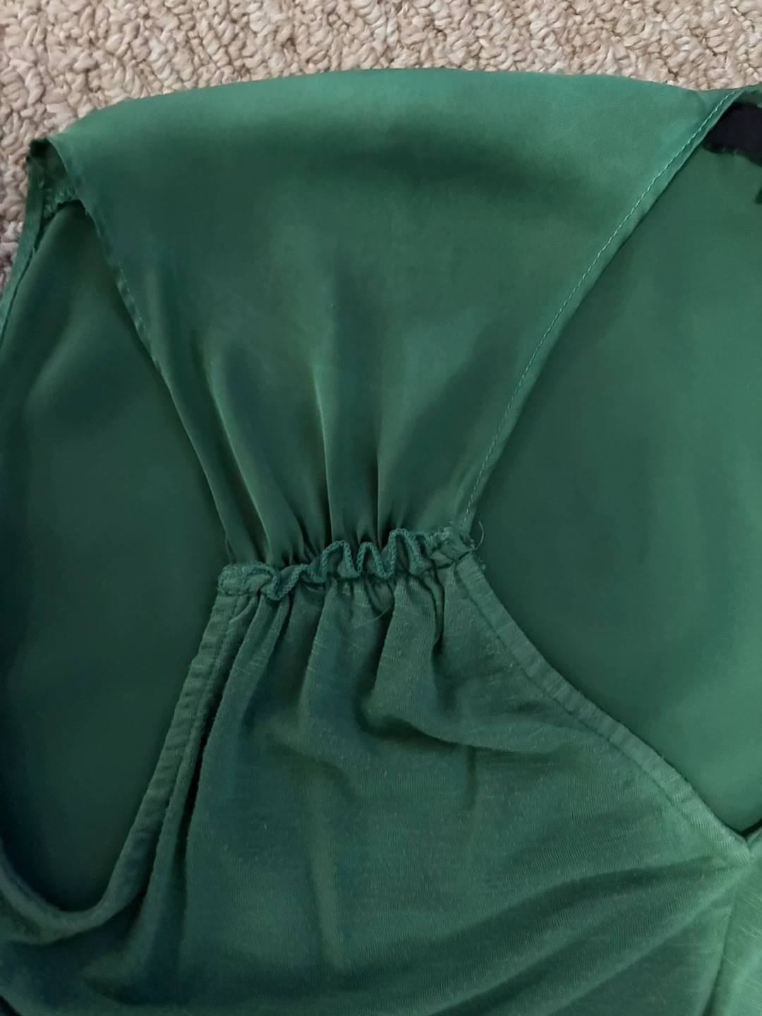 Yest Green V-Neck Top - photo 3
