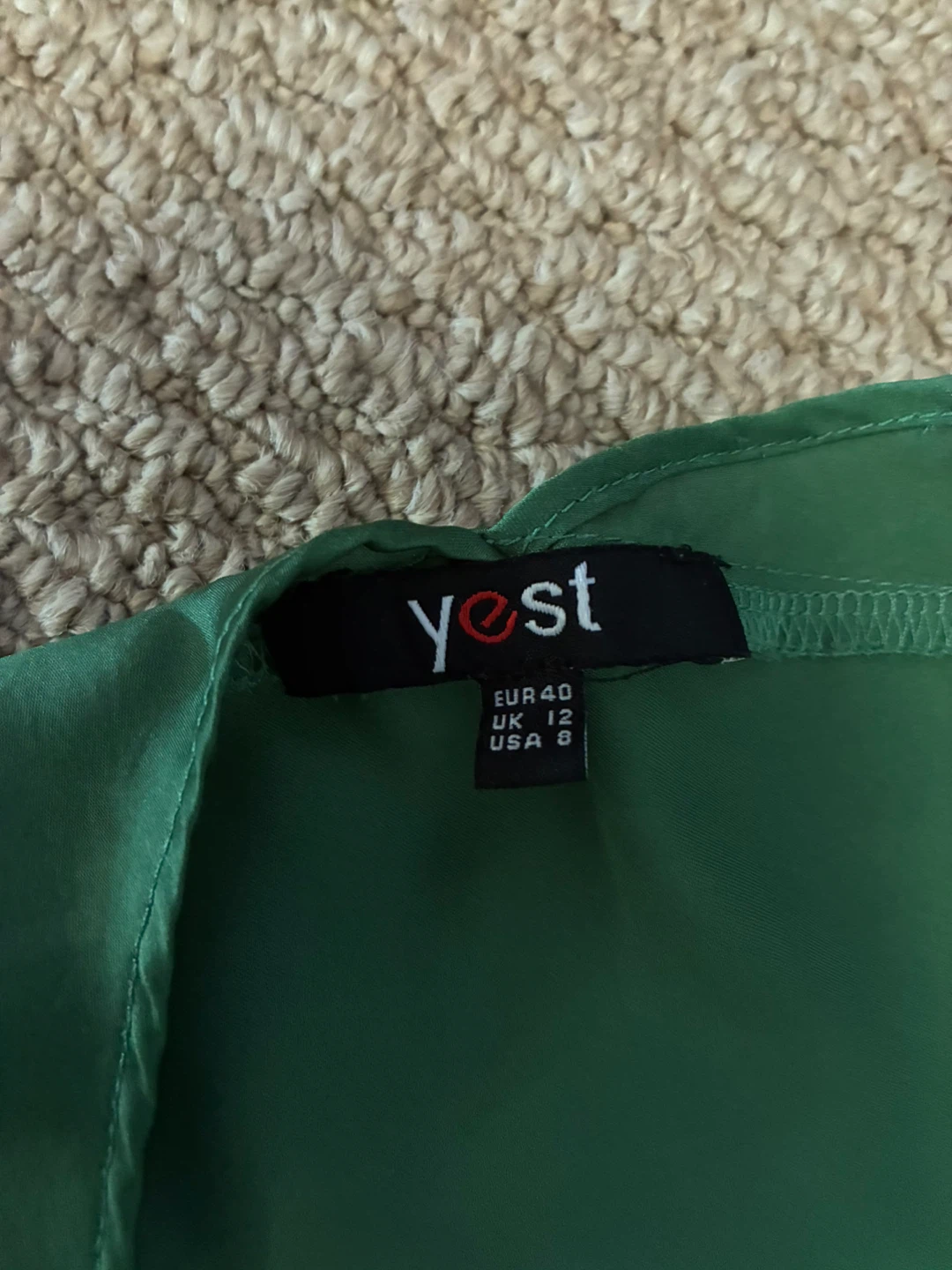 Yest Green V-Neck Top - photo 5