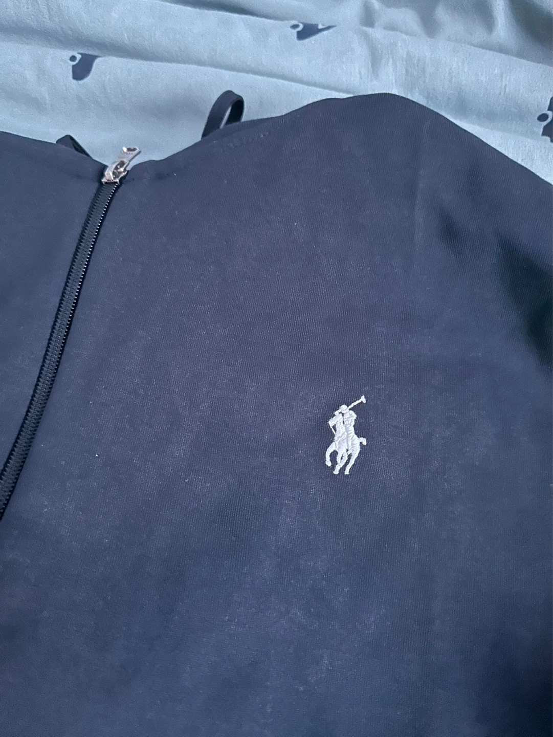 Navy Polo Ralph Lauren Zip-Up Hoodie - photo 2