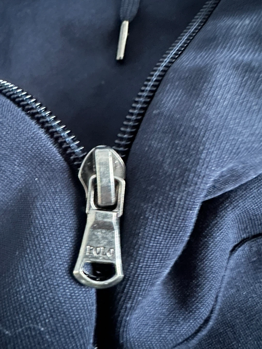 Navy Polo Ralph Lauren Zip-Up Hoodie - photo 4