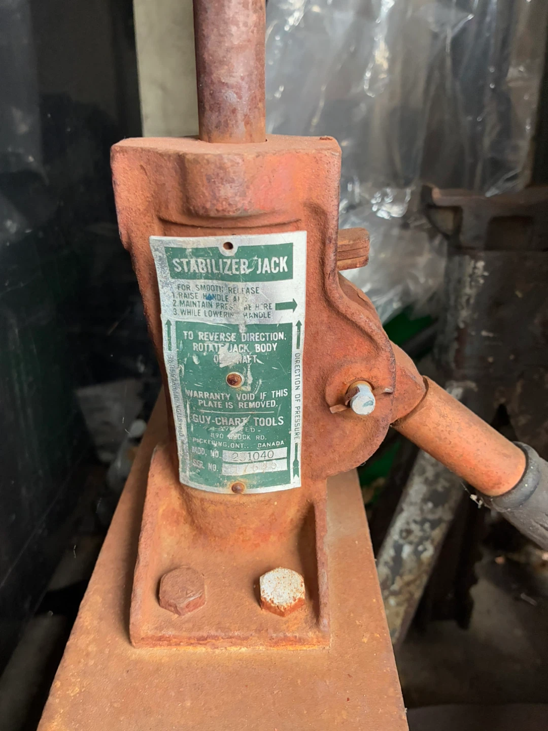 Guy-Chart Tools Stabilizer Jack - photo 2
