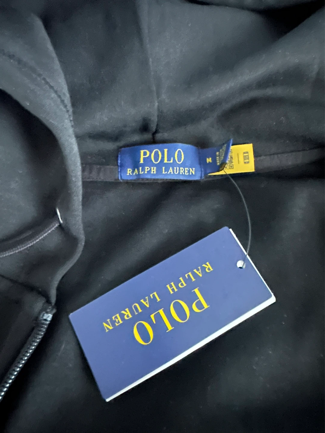 Polo Ralph Lauren Black Zip-Up Hoodie - photo 3