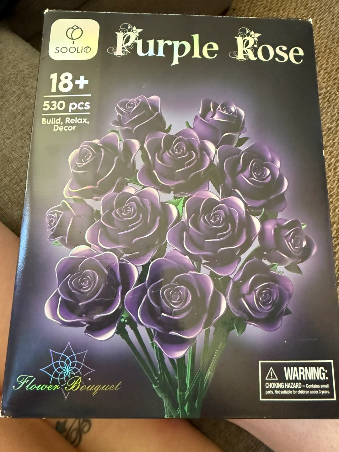 Soolio Purple Rose Lego.