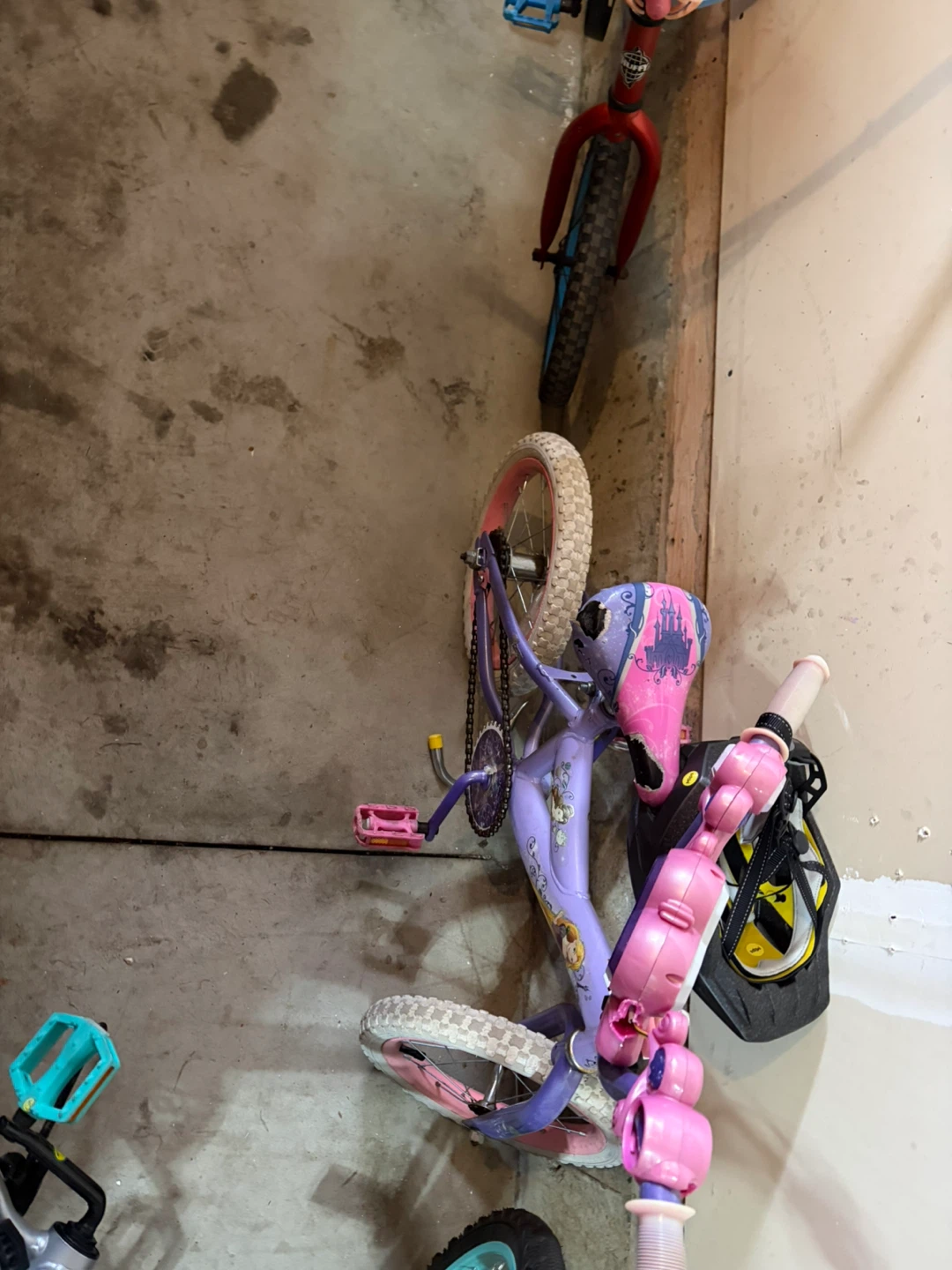 Kids Purple Princess Bike - photo 4