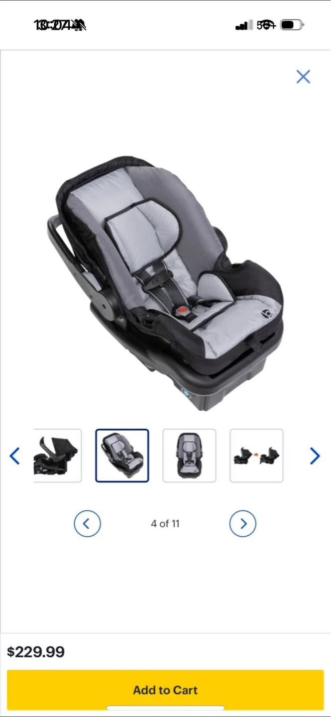 Baby Trend Snap-N-Go Infant Car Seat Carrier Stroller - photo 5