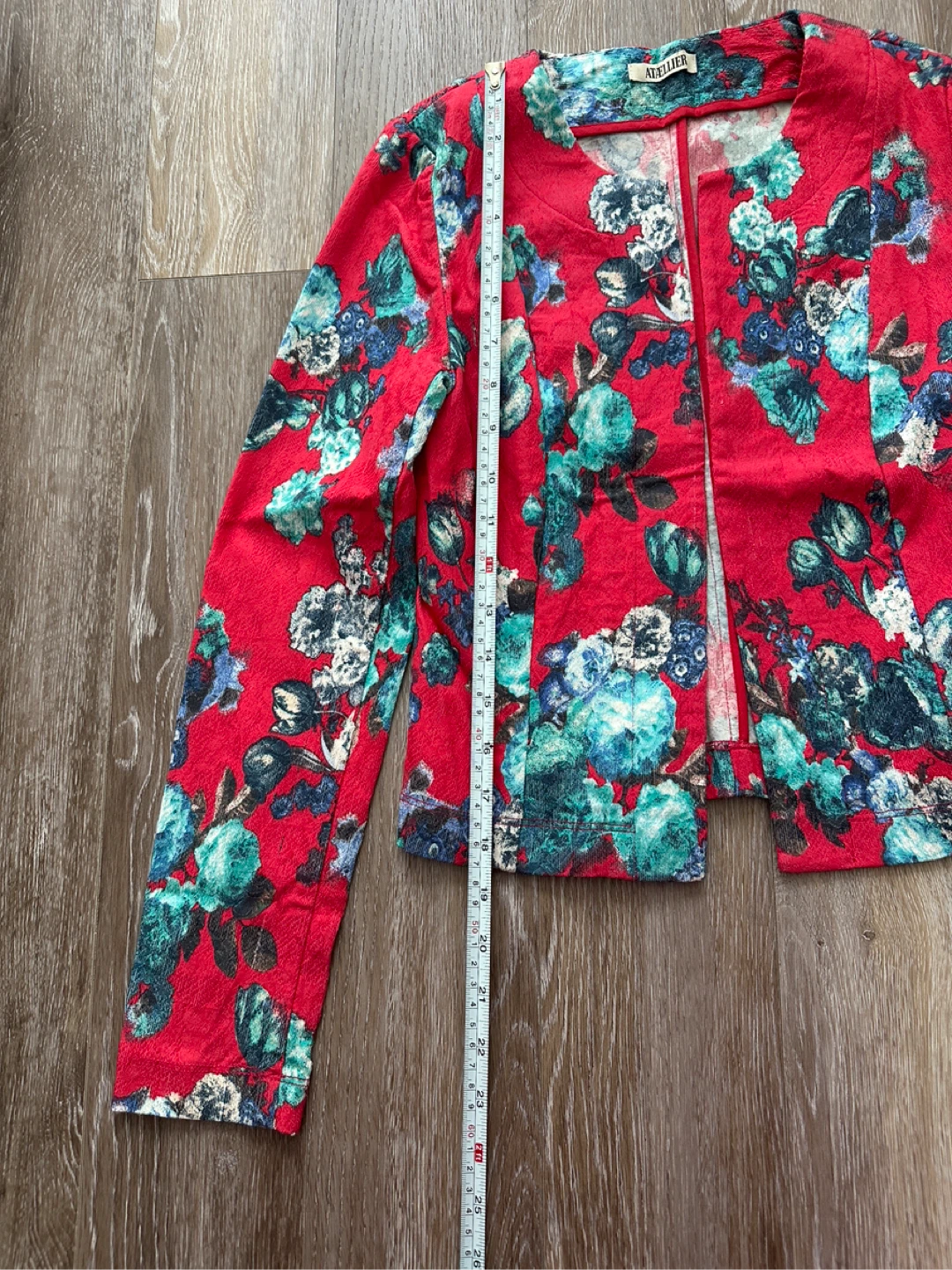ATAELLIER Floral Blazer Jacket XS - photo 3