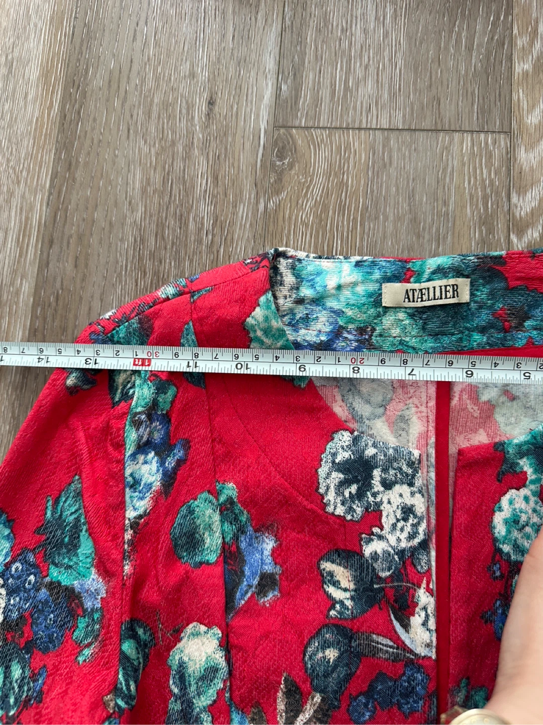 ATAELLIER Floral Blazer Jacket XS - photo 4