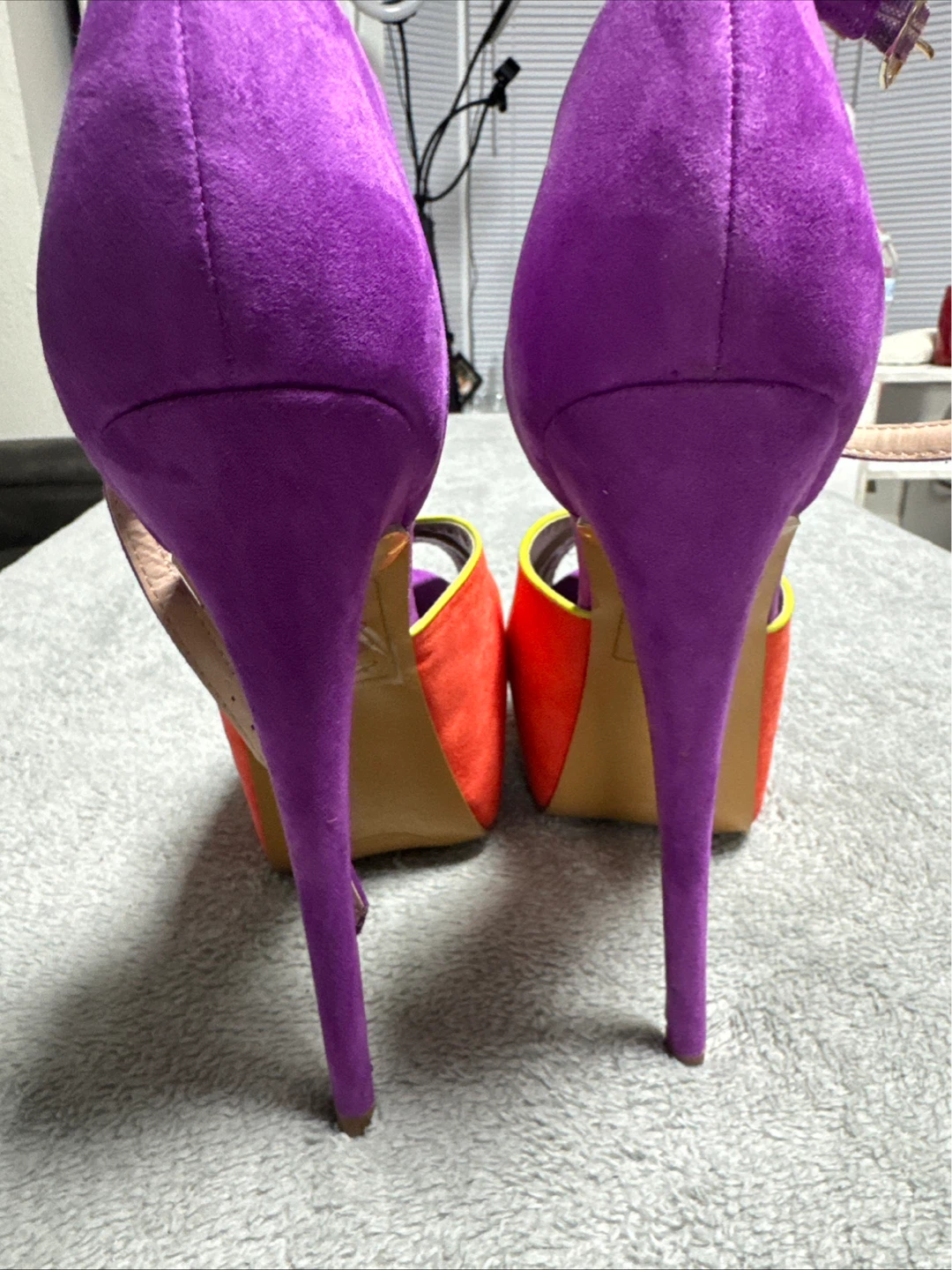 SCENE Colorblock High Heel Sandals #10 - photo 3