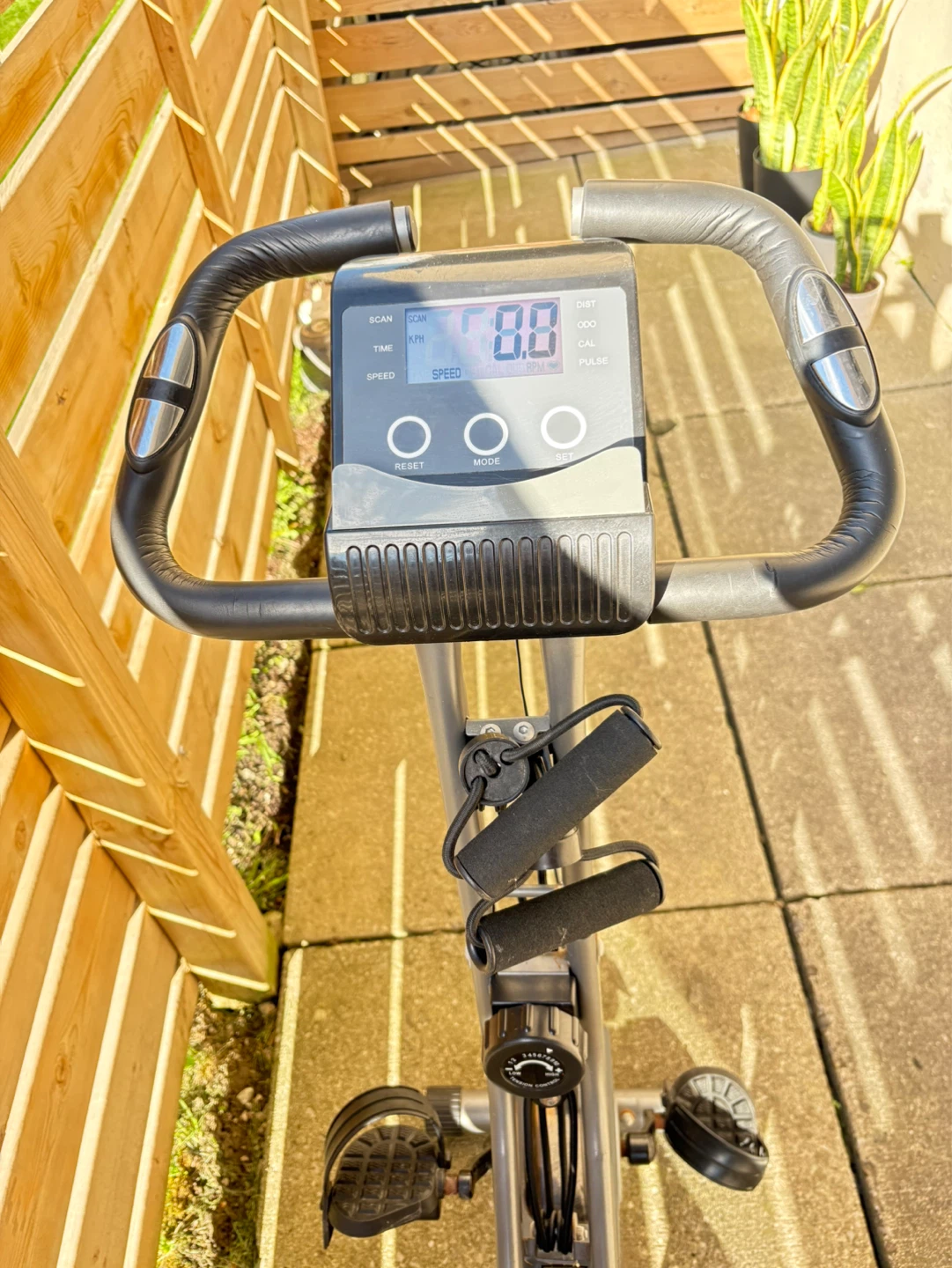 Foldable Exercise Bike with Digital Display - photo 4