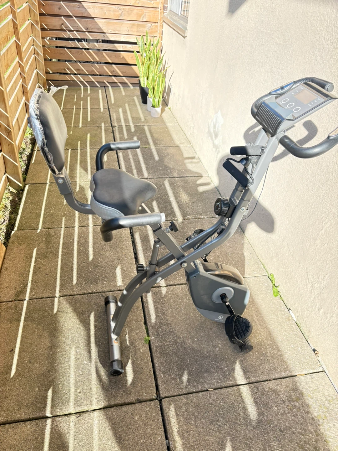 Foldable Exercise Bike with Digital Display - photo 3