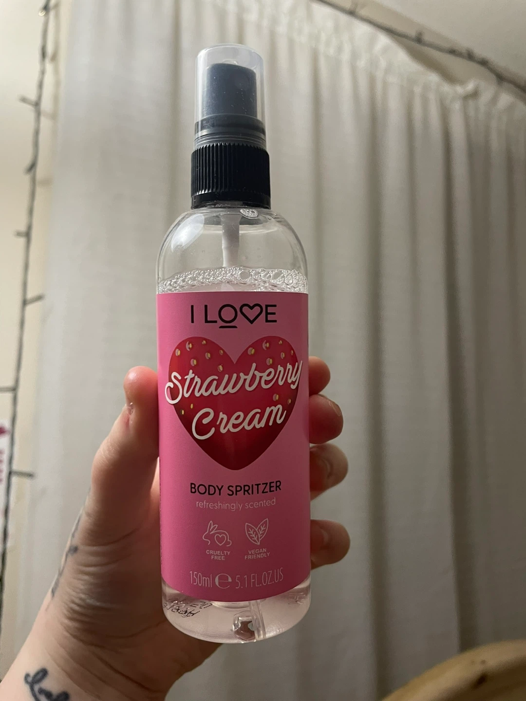 I LOVE Strawberry Cream Body Spritzer