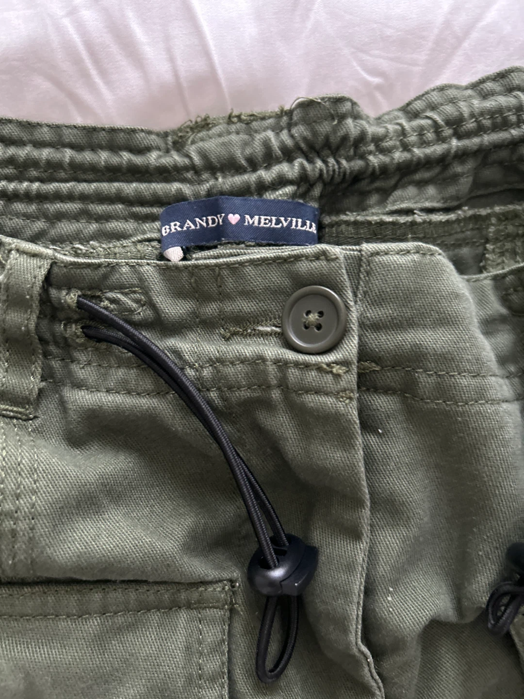Brandy Melville Cargo Pants - Green - photo 2