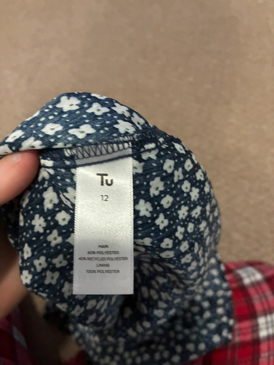 Tu Navy Floral Button-Up Blouse - photo 5