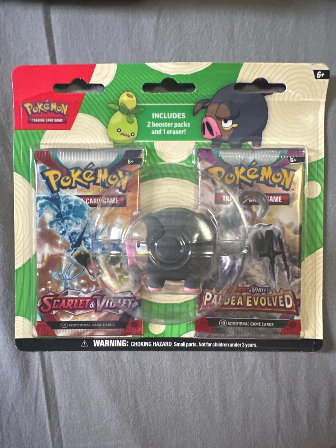Pokemon TCG Back to School Eraser Blister - photo 2