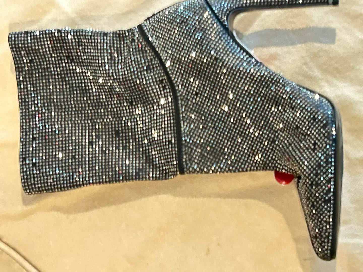 Rhinestone Ankle Boots - photo 3