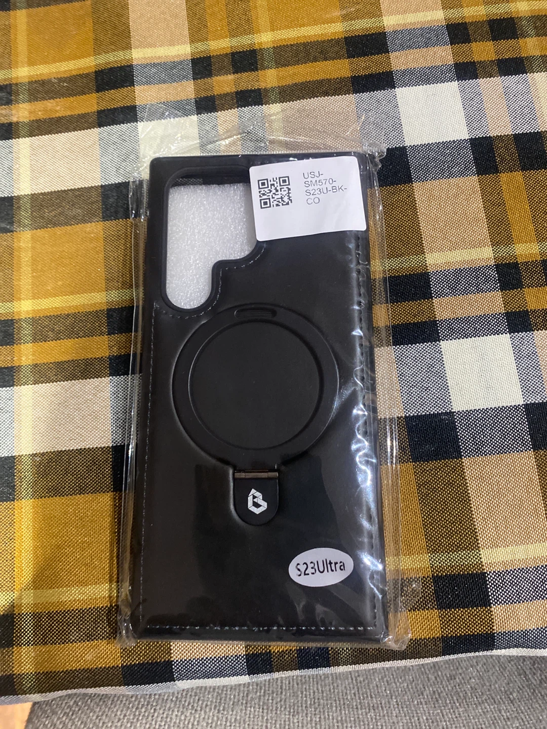 Samsung S23 Ultra Phone Case with Magnetic Ring