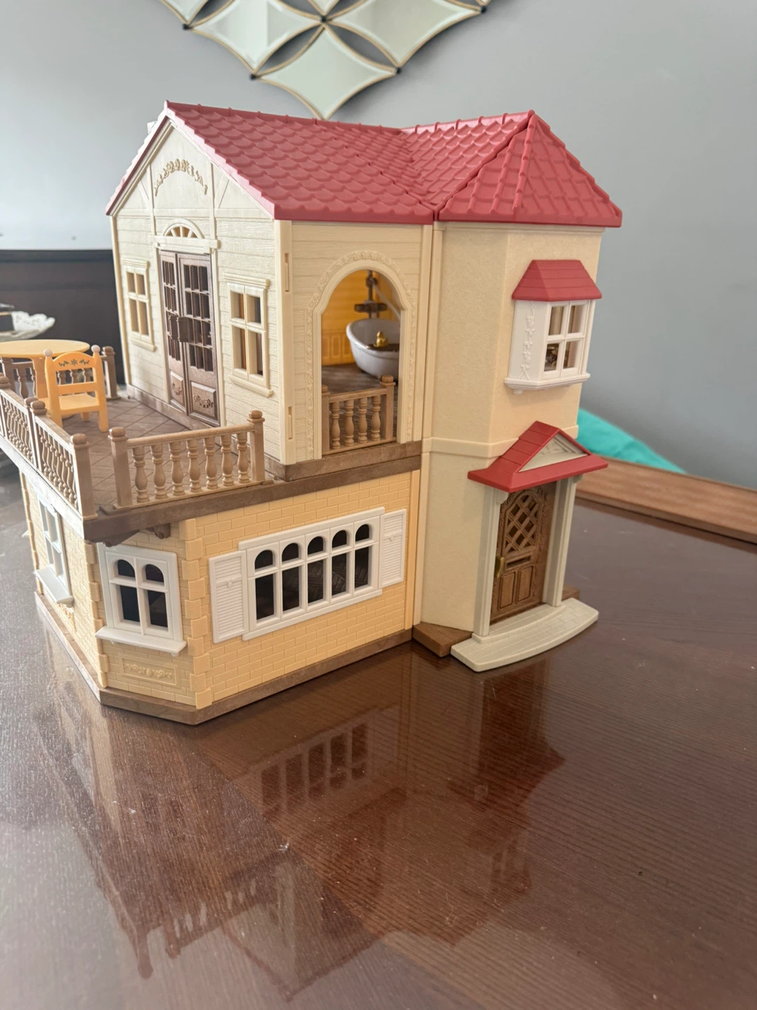 Calico Critters Red Roof Cozy Cottage Dollhouse - photo 3