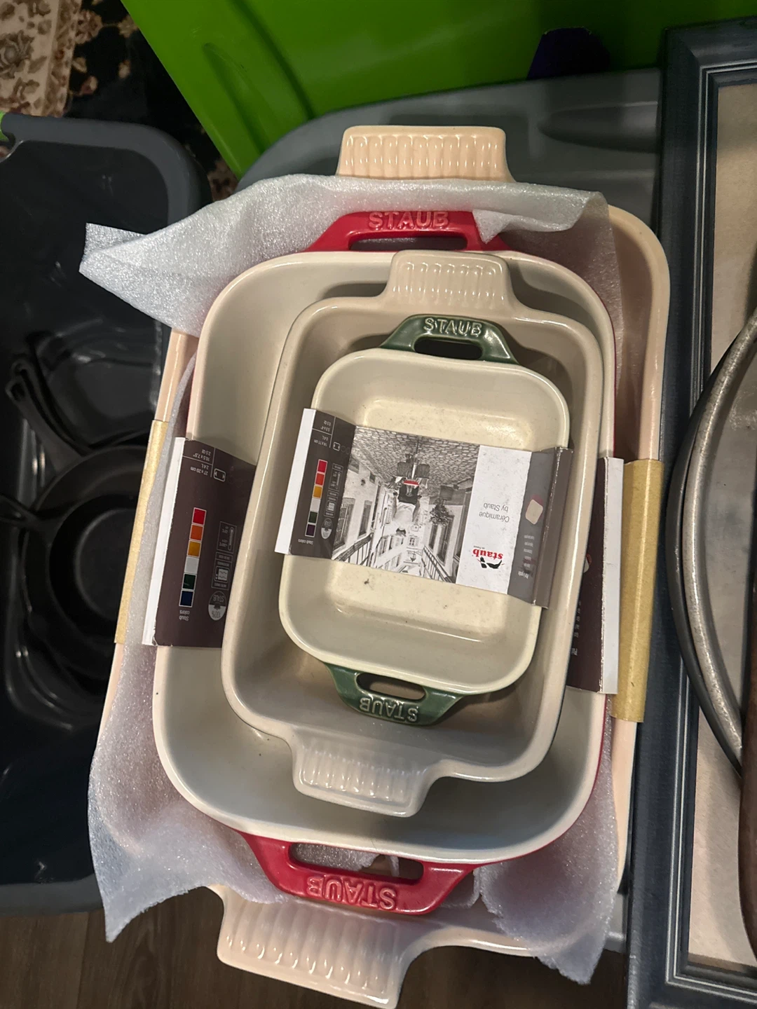 Staub Ceramic Baking Dish Set