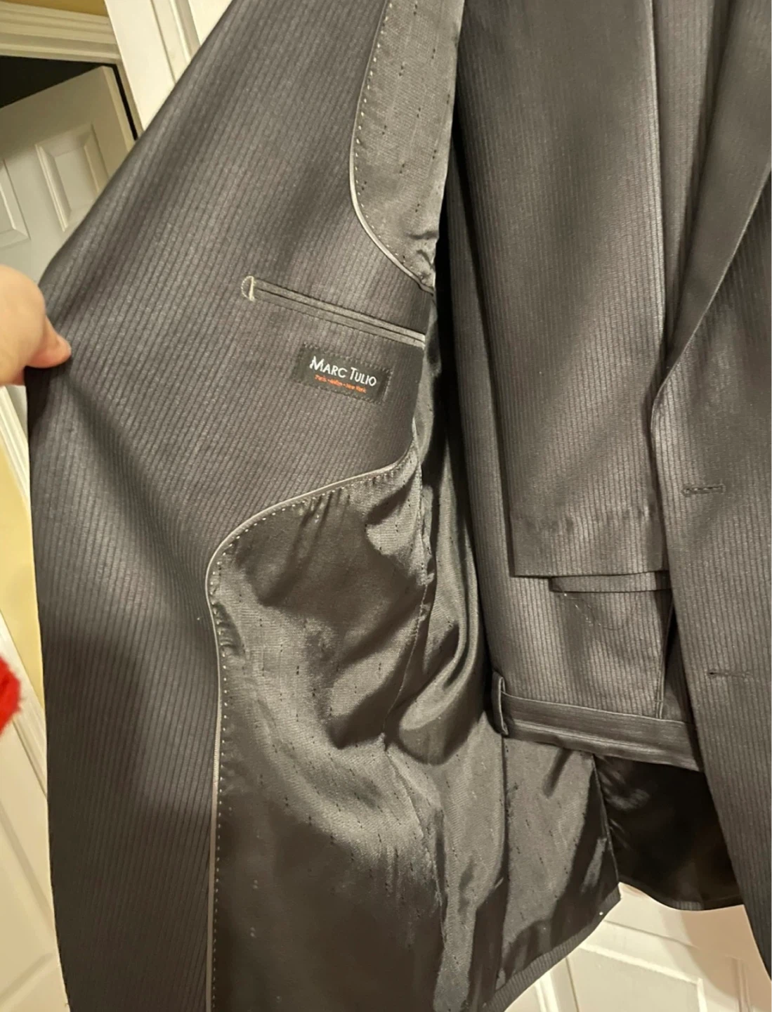 Marc Tulio Men's Suit - Black - photo 3