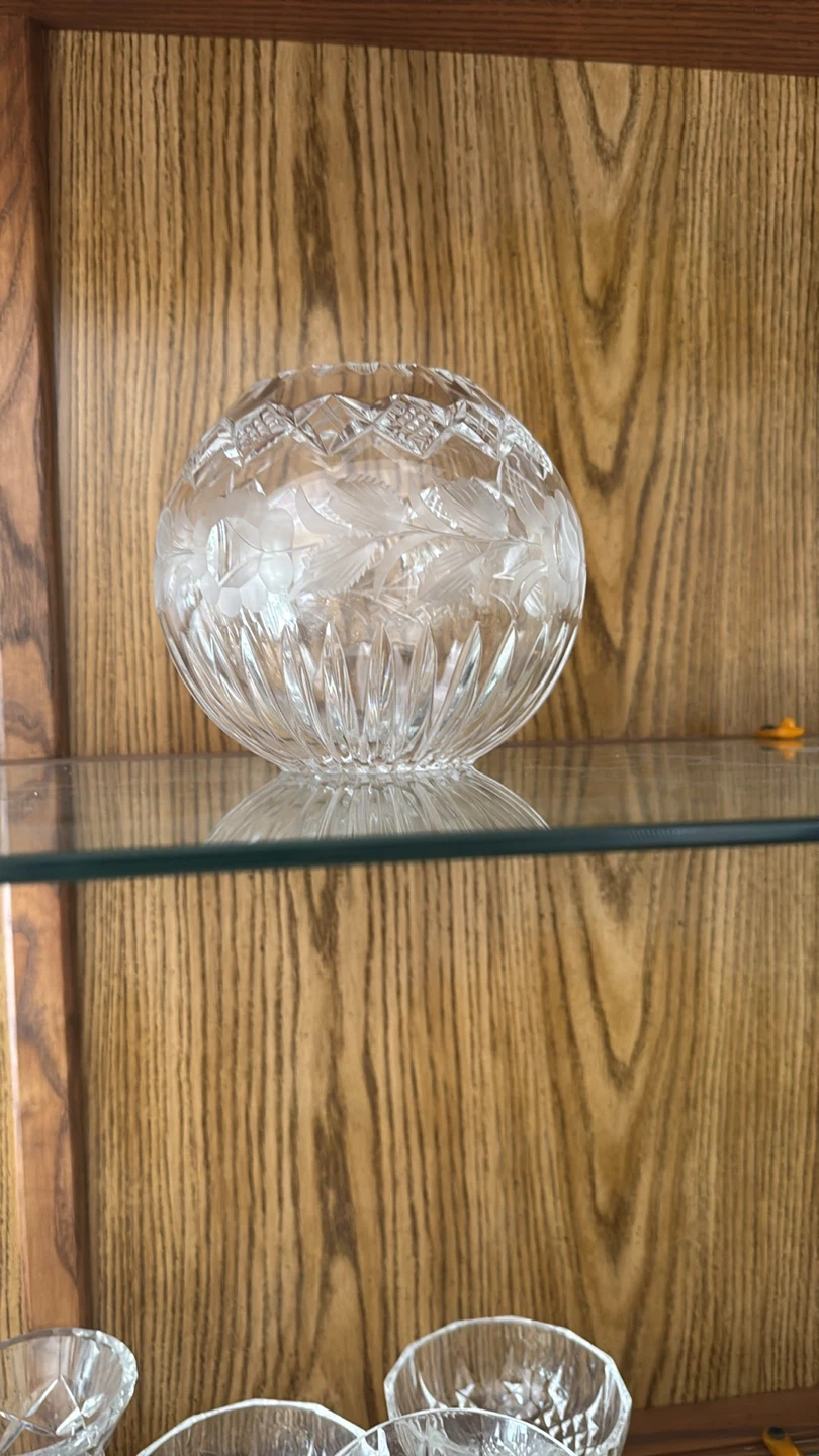 Cut Crystal Glassware Set - photo 4