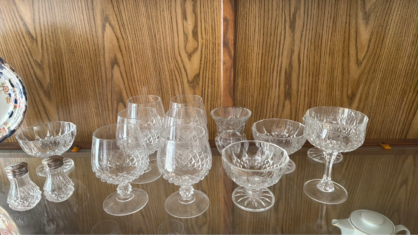 Cut Crystal Glassware Set - photo 5