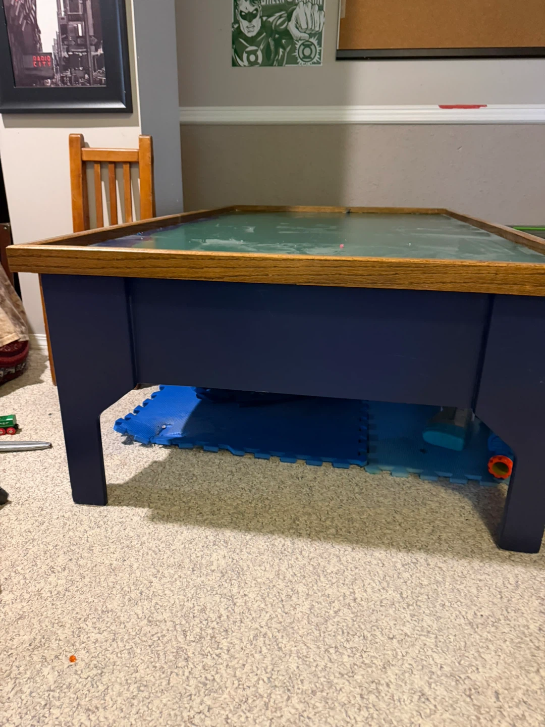 Kids Play Table with Storage Drawer - photo 4