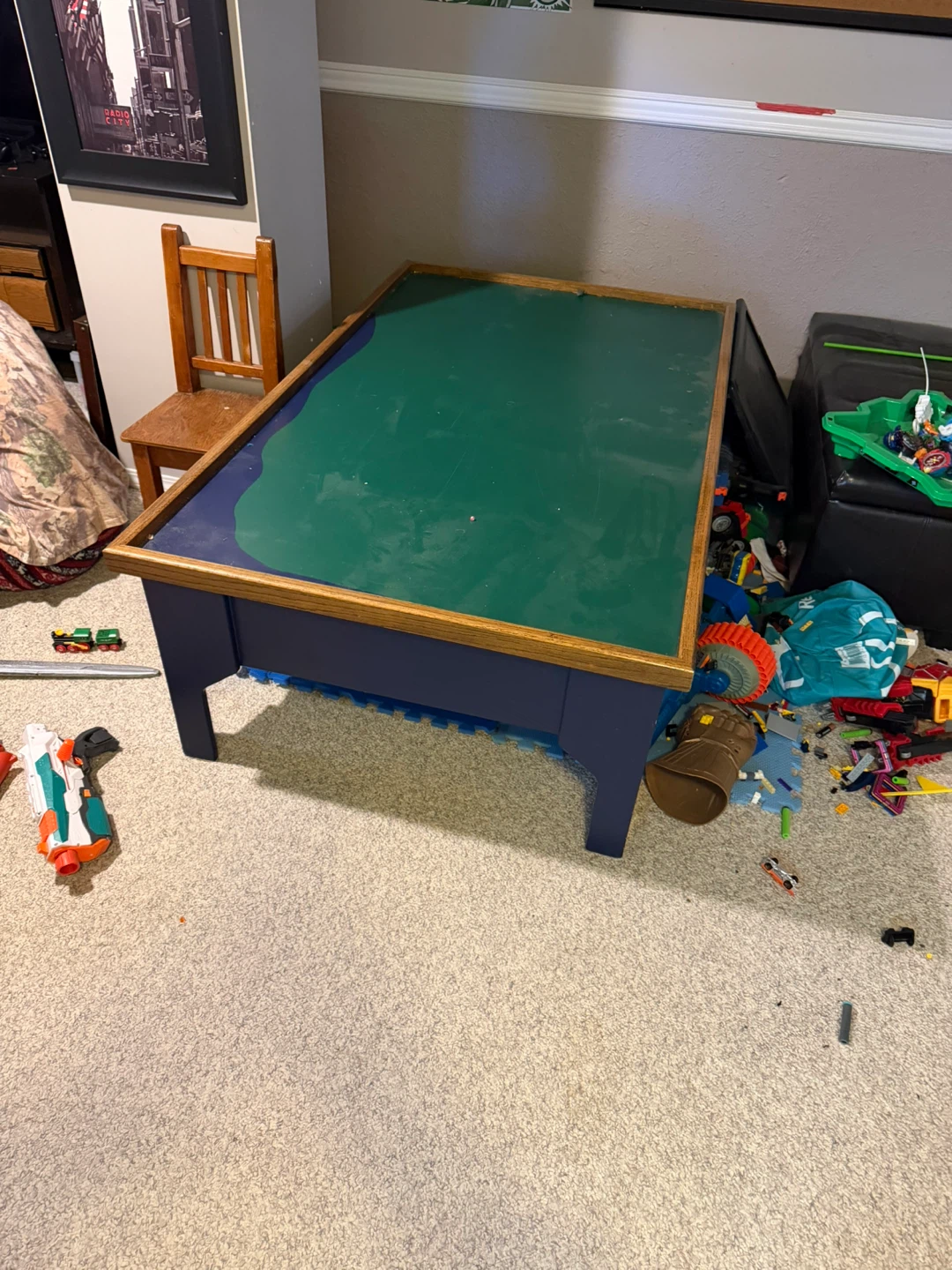 Kids Play Table with Storage Drawer - photo 5