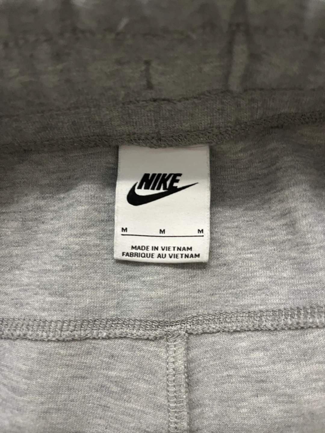 Nike Grey Tech Fleece Joggers Size M - photo 3