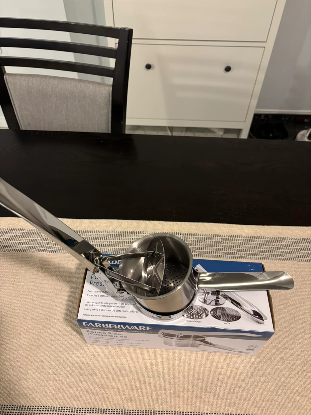 Farberware Potato Ricer with 3 Discs - photo 2
