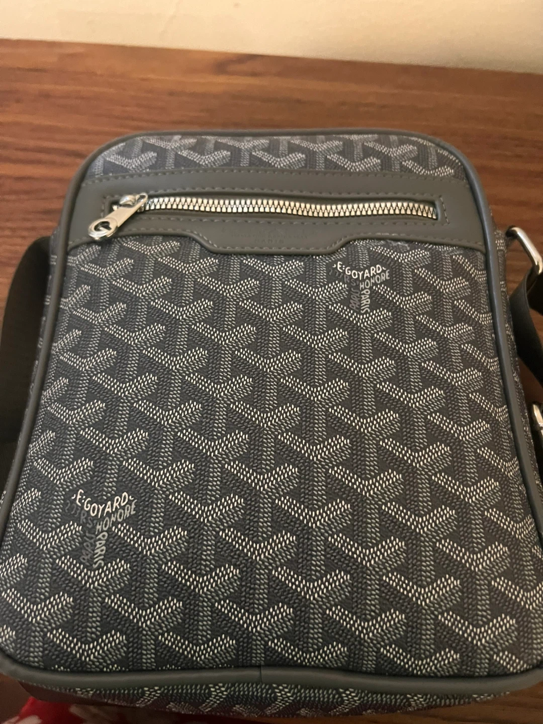 Goyard Grey Crossbody Bag