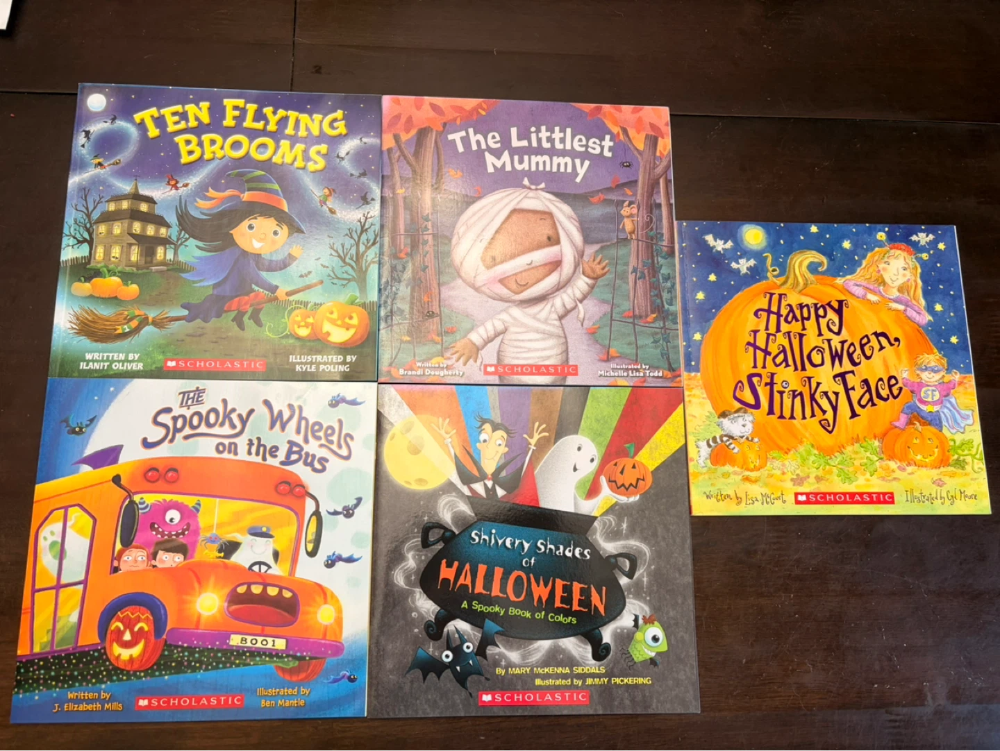 5 Scholastic Halloween Children's Books