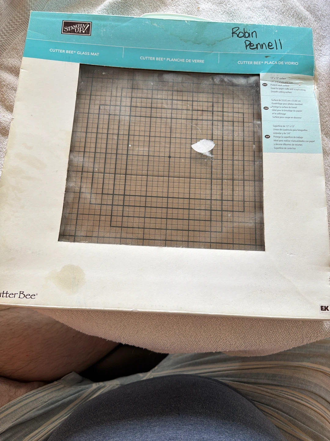 Stampin' Up! Cutter Bee Glass Mat 13" x 13" - photo 2