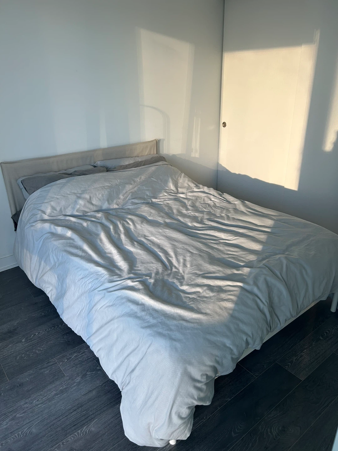 IKEA Kleppstad Queen Size Mattress & Bed Frame - photo 5
