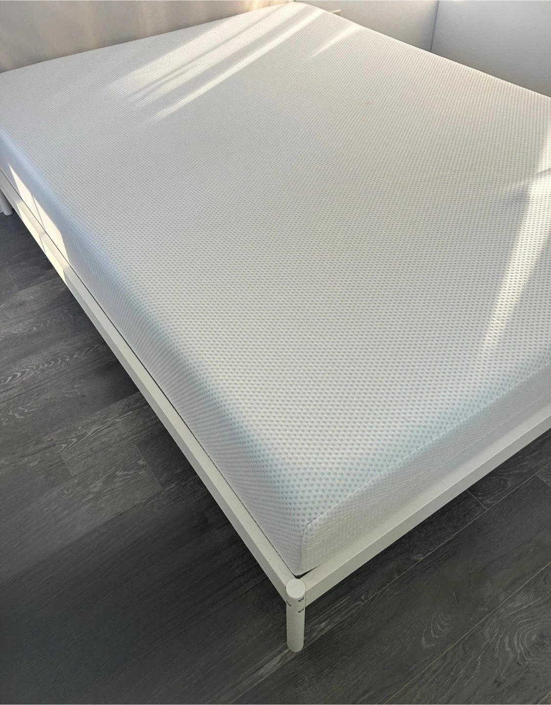 IKEA Kleppstad Queen Size Mattress & Bed Frame - photo 3