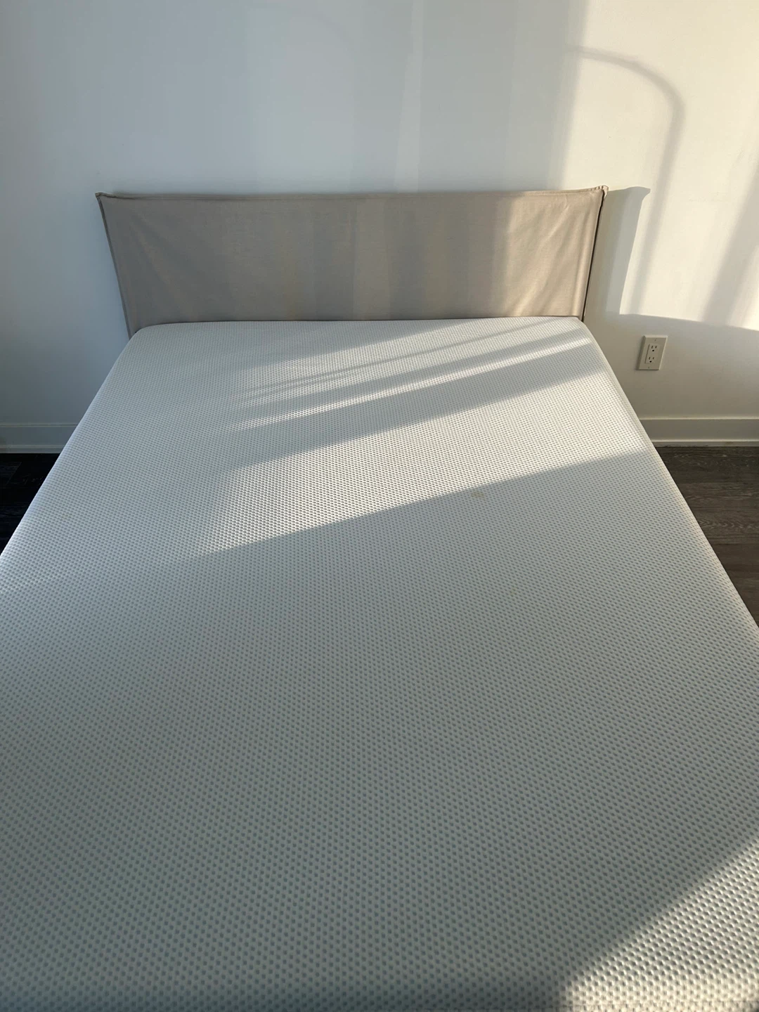 IKEA Kleppstad Queen Size Mattress & Bed Frame - photo 2