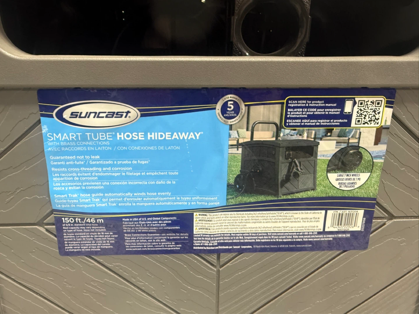 Suncast Smart Tube Hose Hideaway. Brand new - photo 2