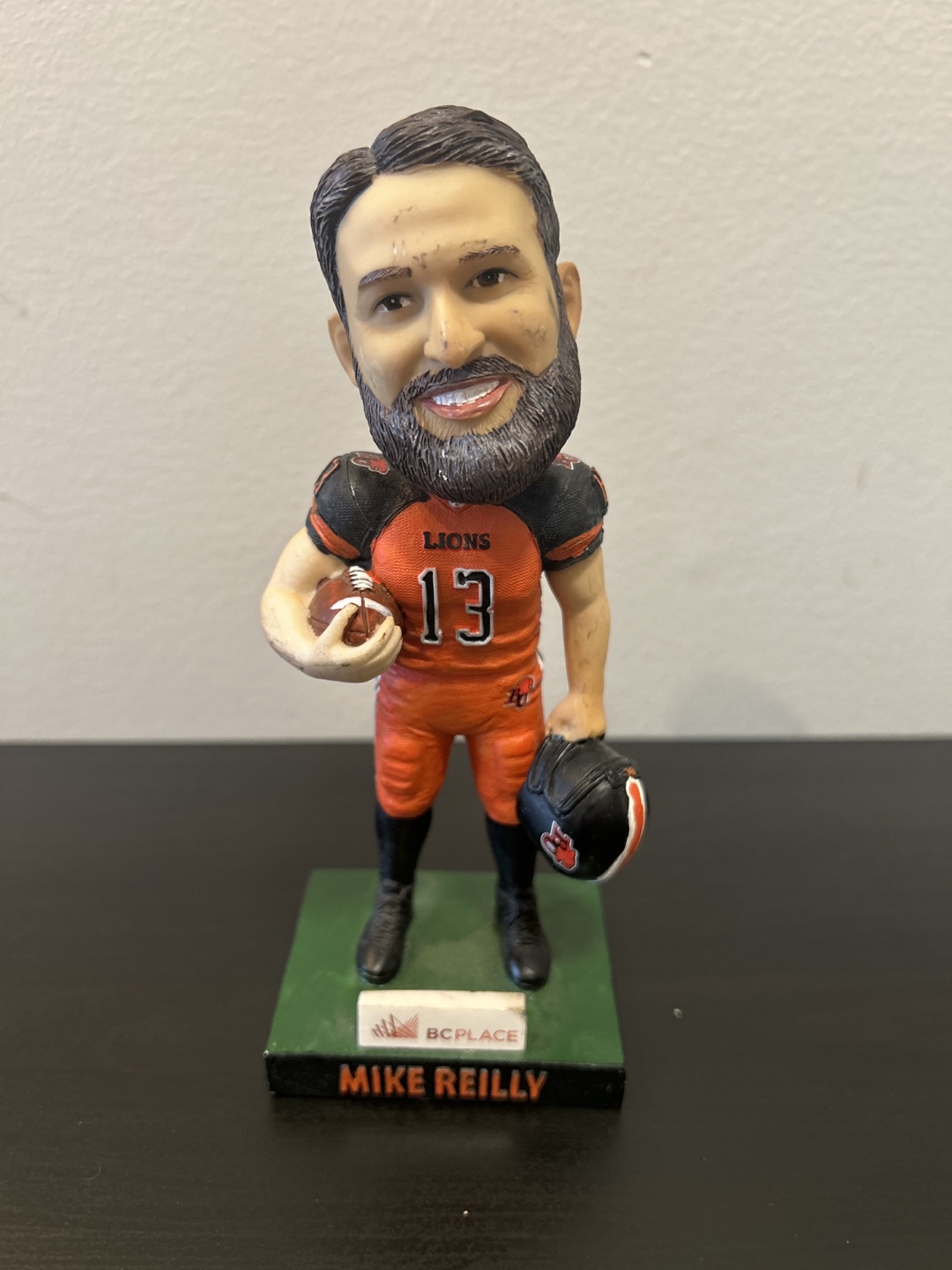 Mike Reilly Lions Bobblehead - photo 4